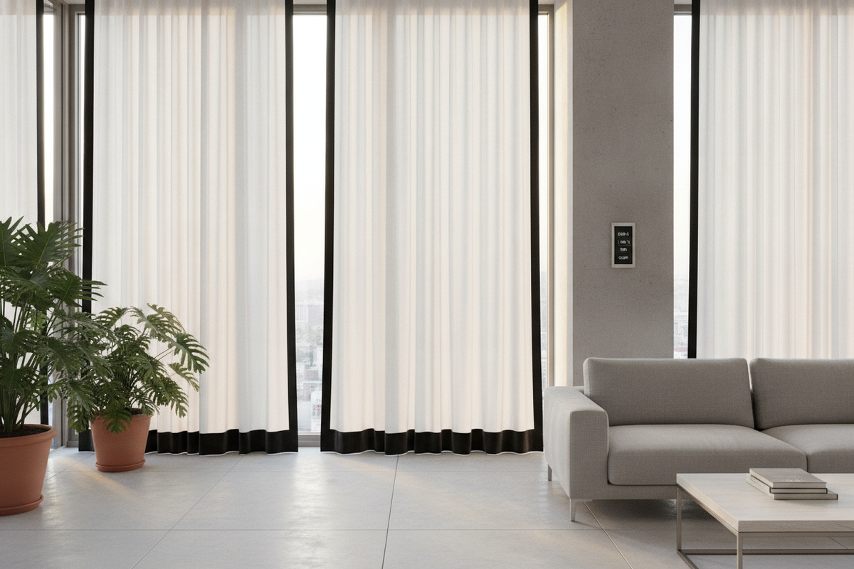I Faked a $5k Look With Trimmed Curtains (And a Smart Motor)