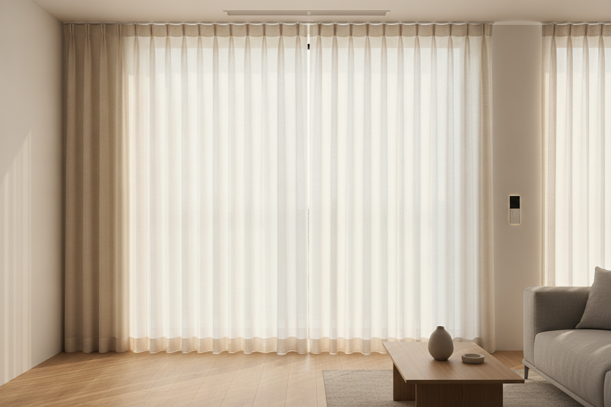 Why Your Motor Ruins Custom Pinch Pleated Curtains (And How to Fix It)