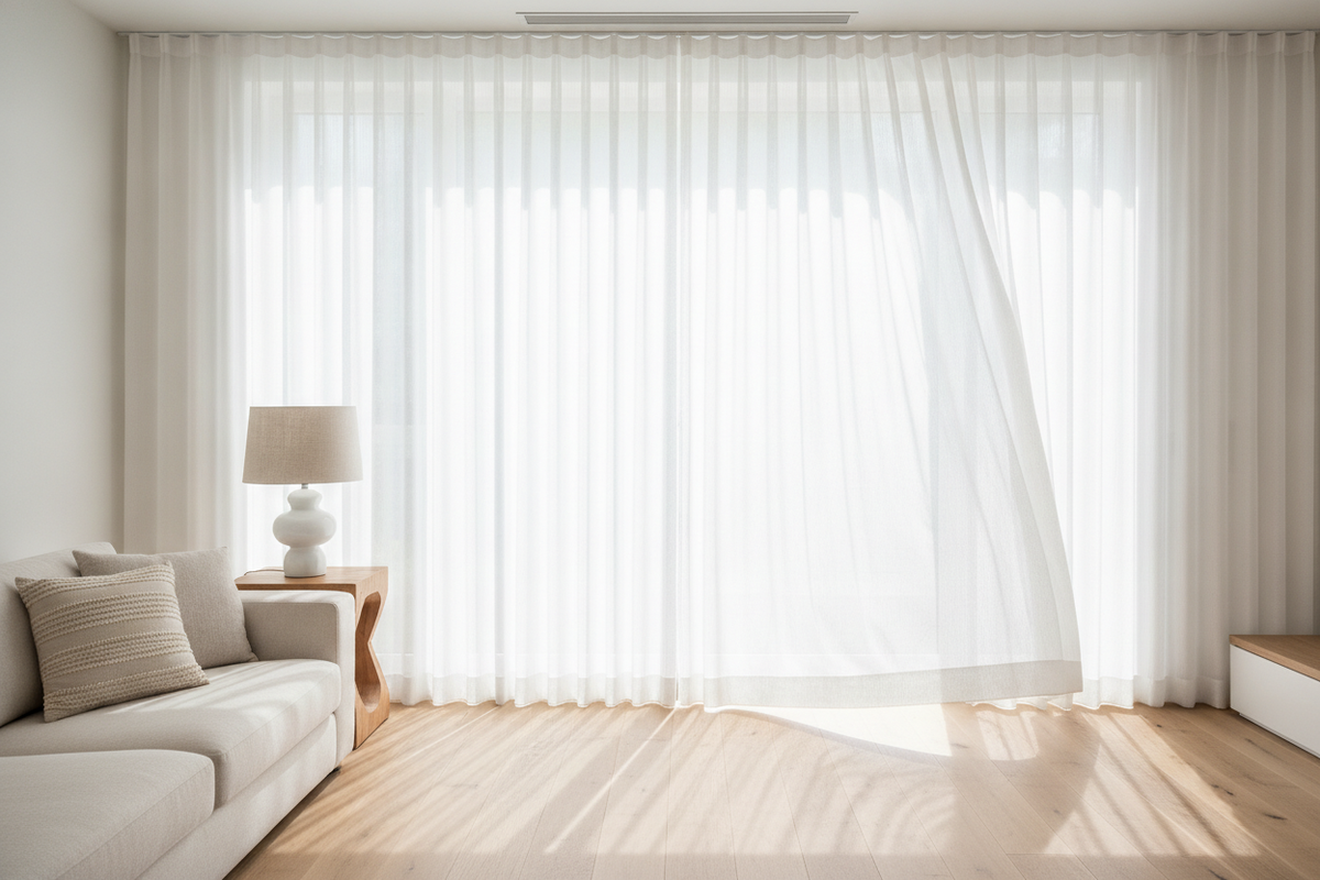 How a Custom Sheer Curtain Fixed My Ground-Floor Privacy Nightmare