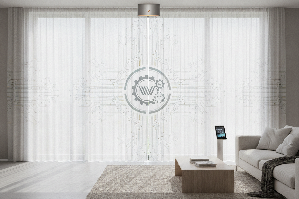 I Designed Custom Printed Curtains (Why My Smart Motor Hated Them)