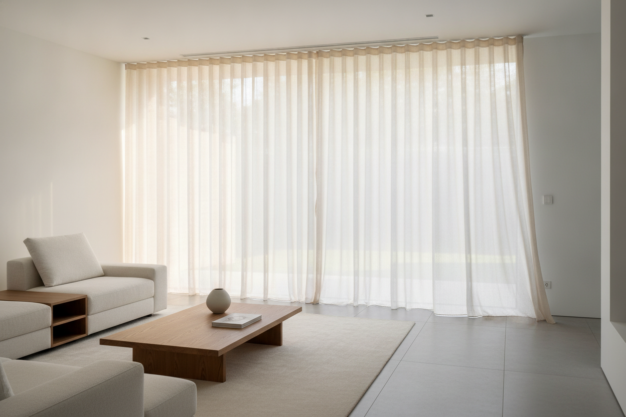 The Secret to Visionary Home Curtains Is Hiding the Track