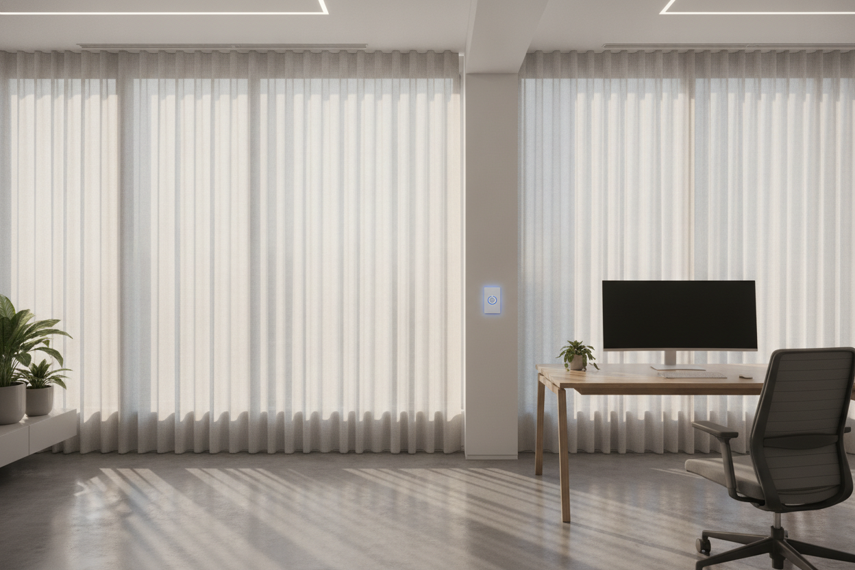 I Automated Custom Sheers for Windows to Stop Living in a Dark Cave