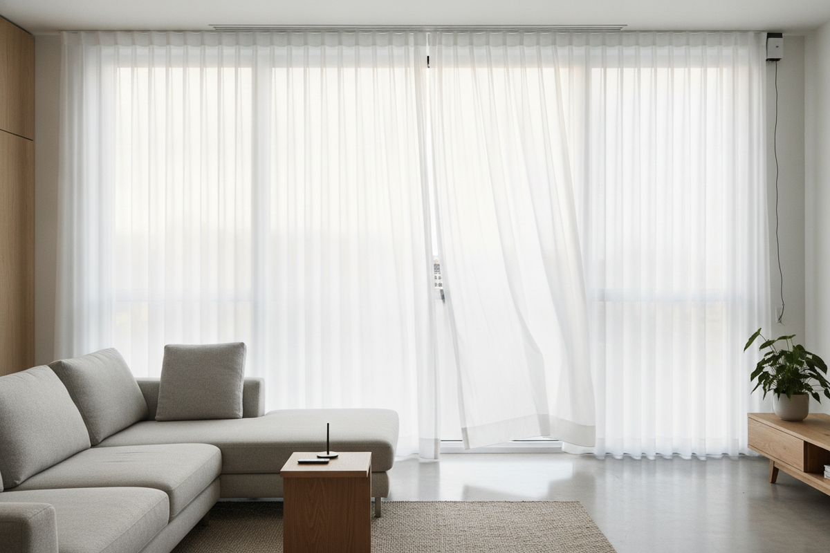 The Sweet Spot: Why I Only Put Semi Custom Drapery on Smart Tracks