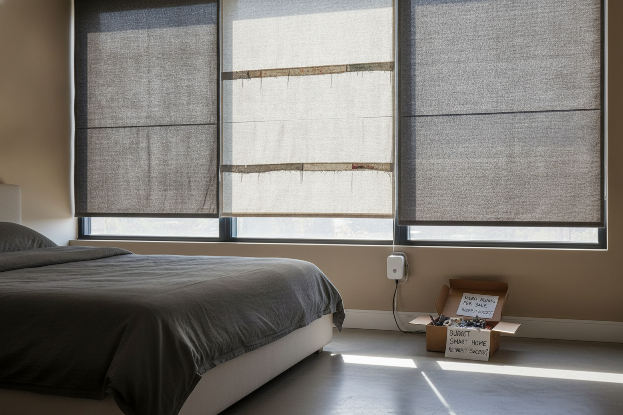 I Tried Motorizing Second Hand Blinds for Sale (And Ruined Two)