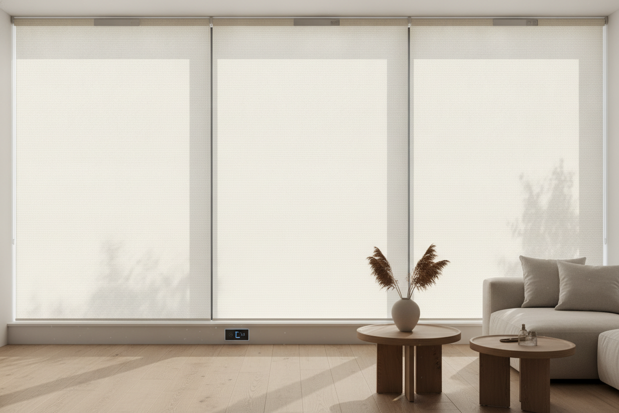 I Motorized the Woven Blinds Home Goods Sells (Here is How)
