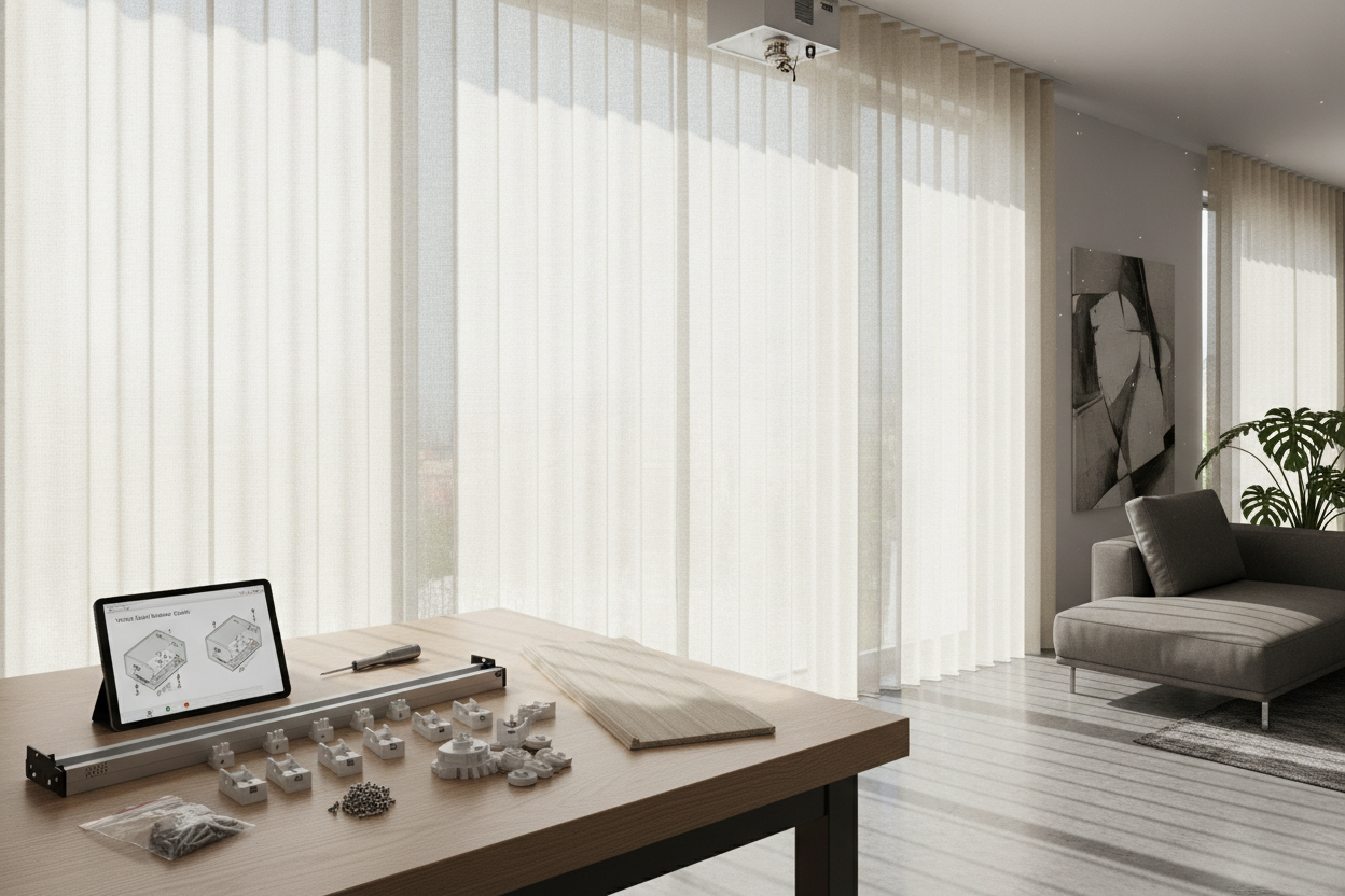 How to Find Obscure Parts for Vertical Blinds (Before Adding a Motor)