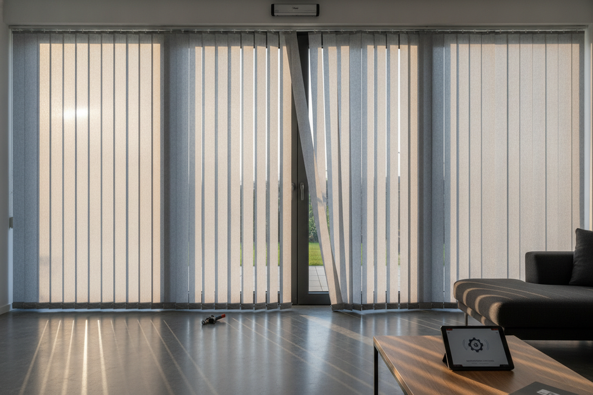 The Clacking Drove Me Crazy: Fixing Automated Vertical Blind Slats