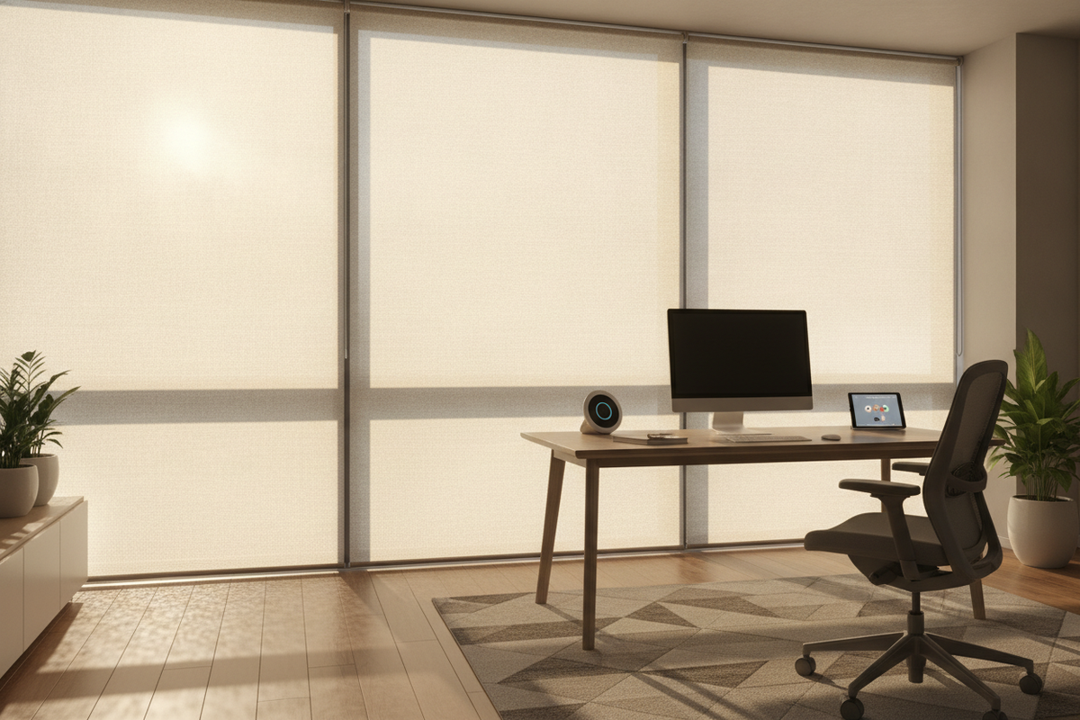 My Zoom Lighting Was Awful Until I Automated My Shaded Windows