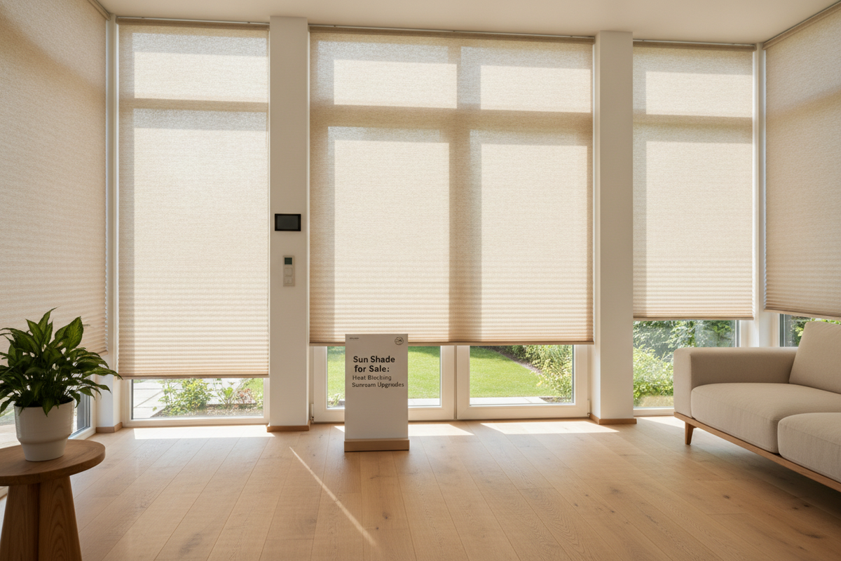 My Sunroom Was a Sauna Until I Installed a Smart Sunshine Shade