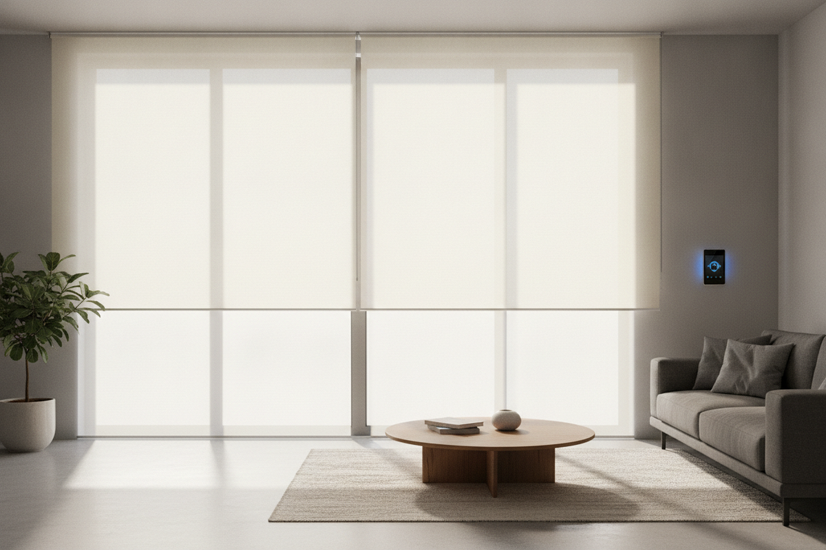 My Living Room Felt Like a Cave Until I Tried Blinds With Sheer