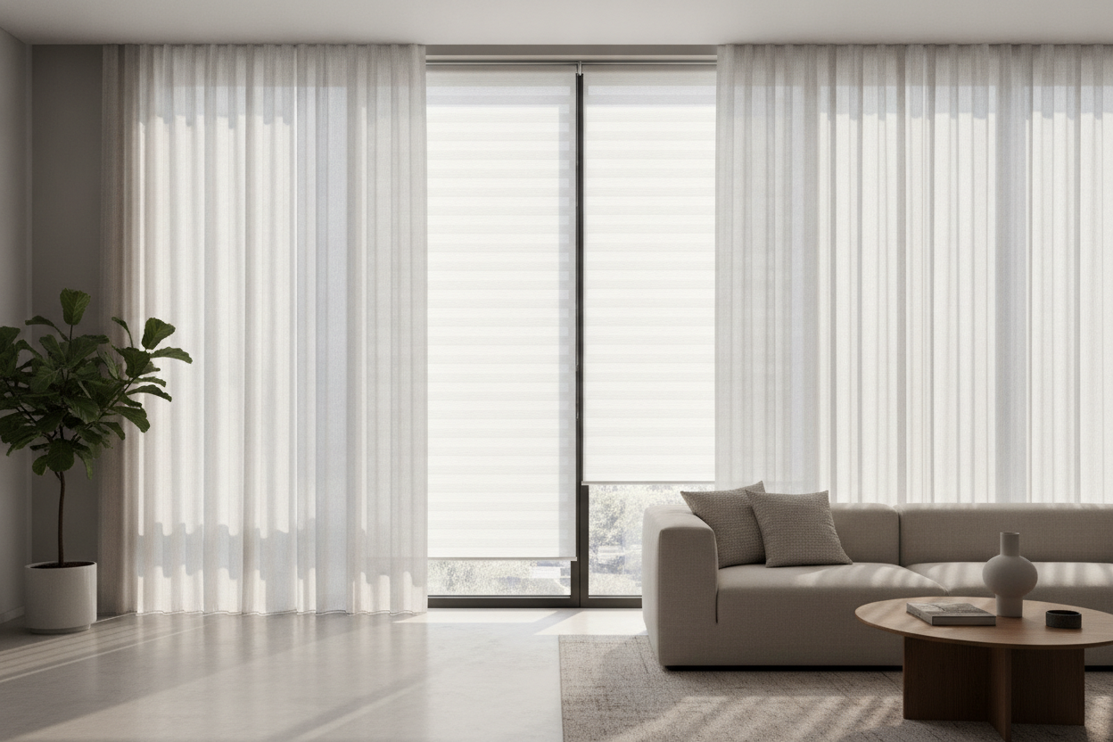 How I Layered Smart Blinds and Drapes (Without Jamming the Motors)