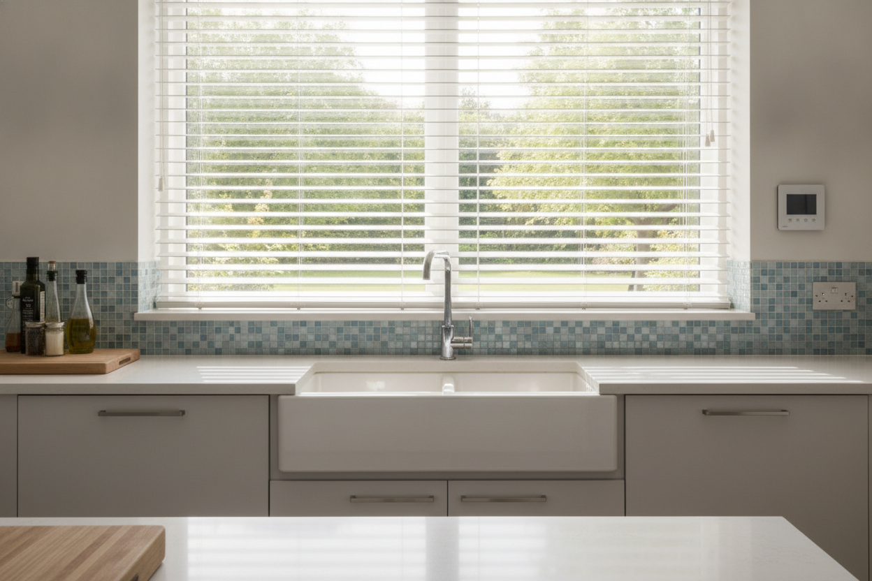 Why I Finally Automated the Blinds for Kitchen Window Splatter Zones