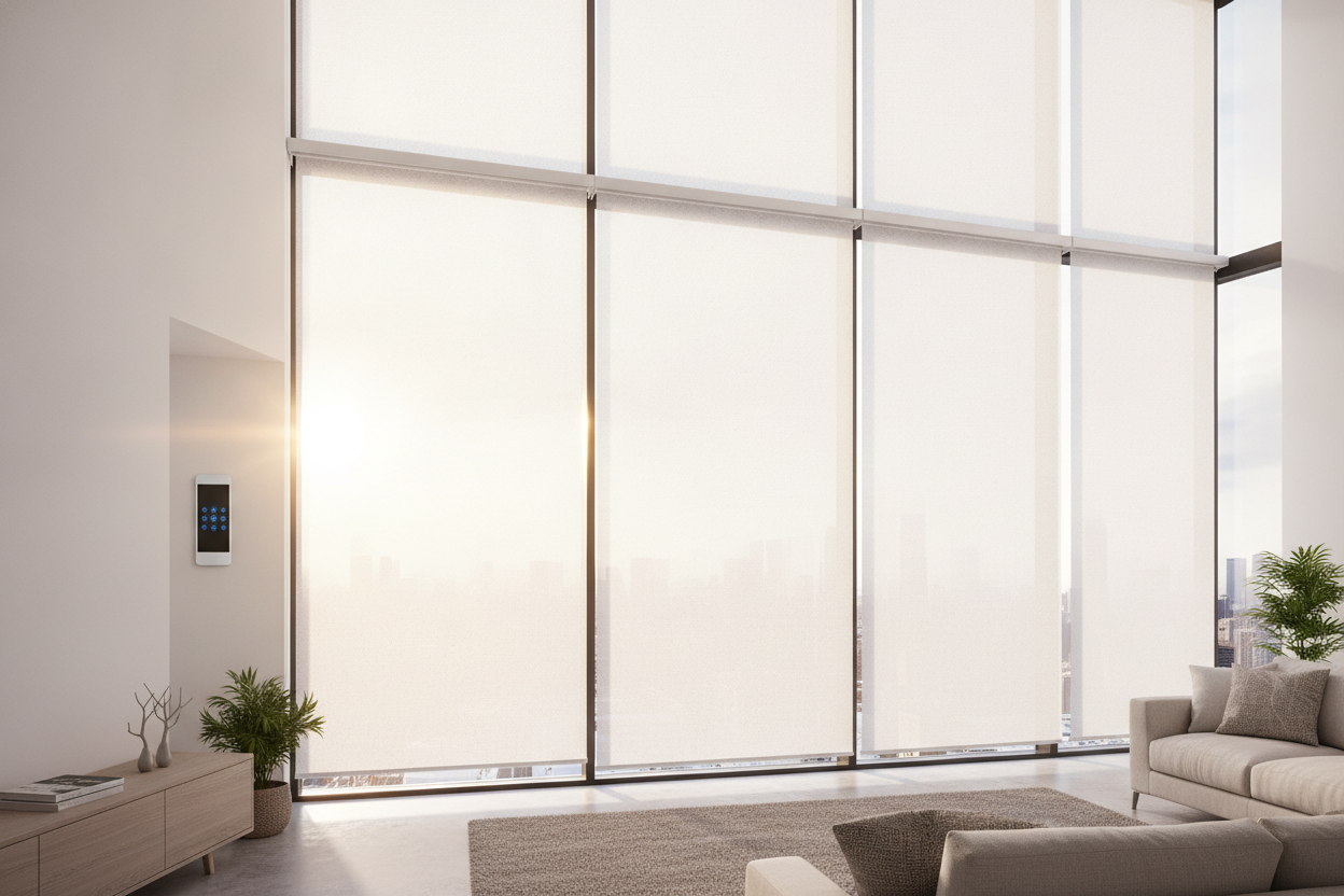 Why I Stopped Ignoring My High Blinds: Windows Up There Need Smart Motors