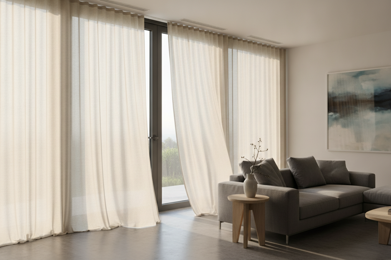 The Plastic Clacking Drove Me Mad: My Replacement for Vertical Blinds