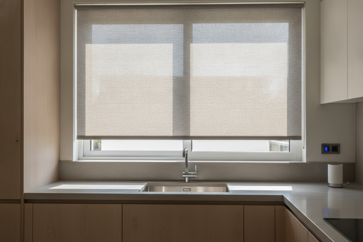 Stop Touching Your Blinds for Kitchen Windows With Wet Hands