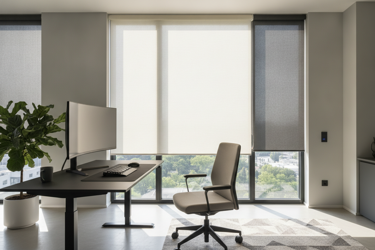 Why I Swapped My Single Rollers for Dual Electric Window Blinds Shades