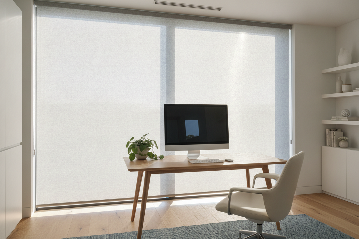 How a Screen Shade for Windows Finally Cured My Office Glare