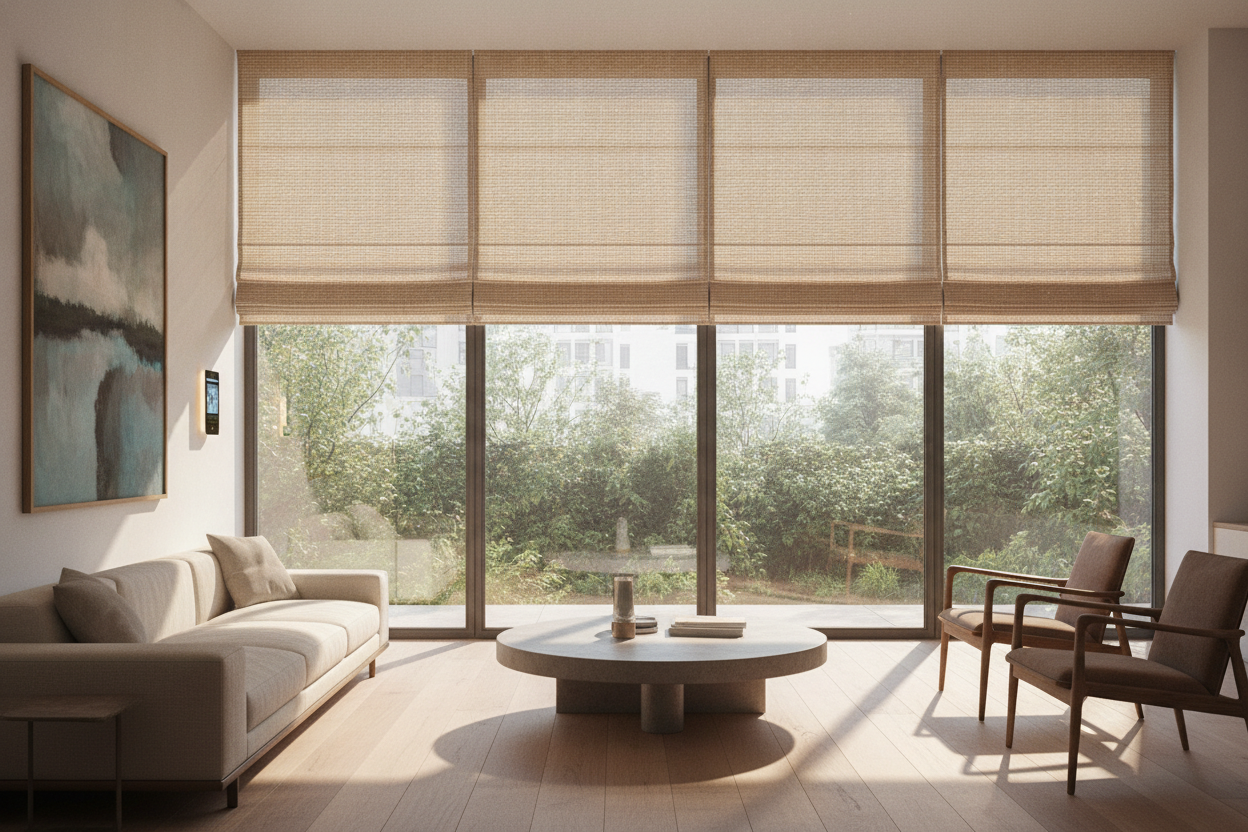 Your Woven Woods Hang Crooked (And Bamboo Shades Cordless Fix It)