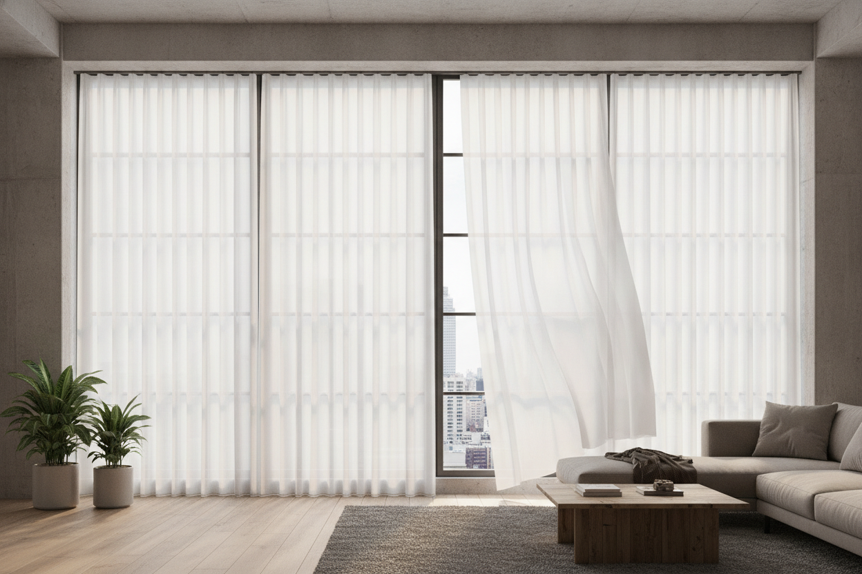 How I Hacked Motorized Loft Curtains for 15-Foot Industrial Windows