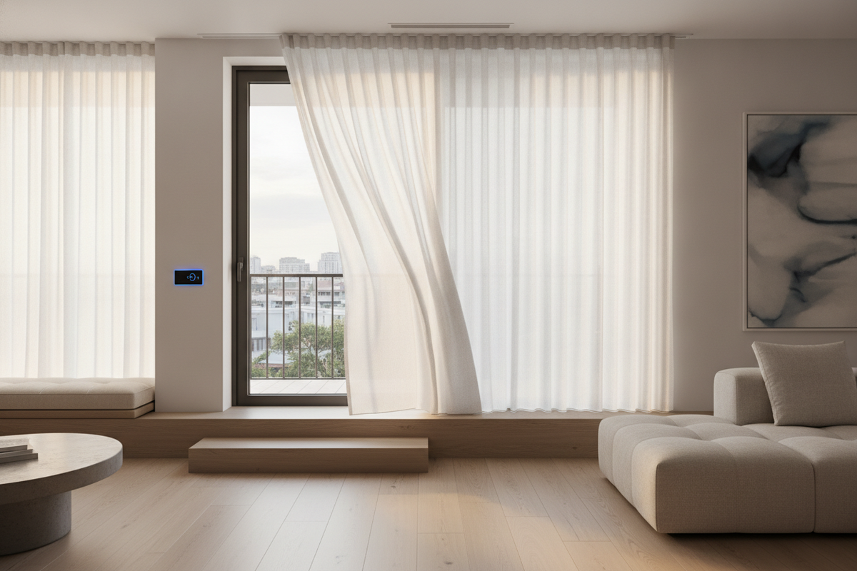 12 Wonderful Sliding Glass Door Wood Blinds: An Automation Gallery