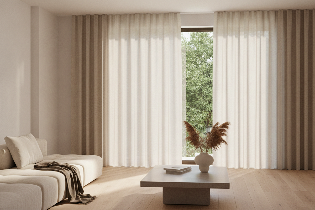 Window Blinds with Cloth Tapes: Style Dynamics, Light Control, and Motorization