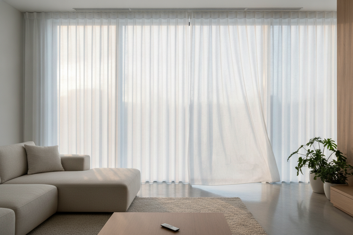 Crystal Pleated Blinds Guide: Fabric Dynamics, Cellular Structure, and Smart Motorization