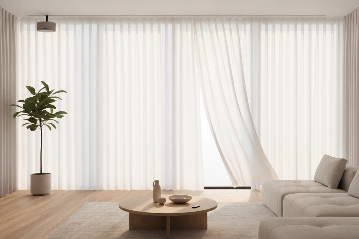 The Inside Curtains Guide: Recess Mounting, Inner Curtain Layering, and Motorization