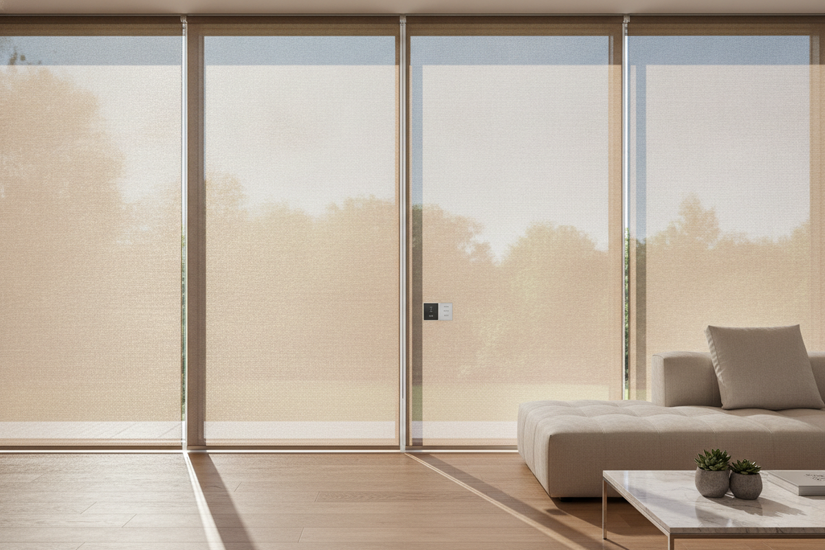 Tinted Screens for Windows: Solar Screen Mechanics, Daytime Privacy, and Smart Automation
