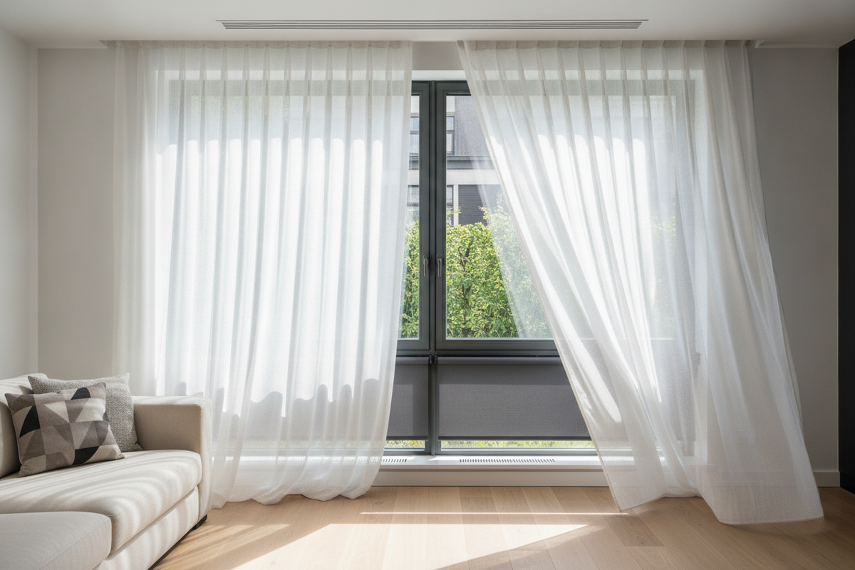 Double Hung Window Shades: Sash Clearance, Mounting Mechanics, and Smart Automation