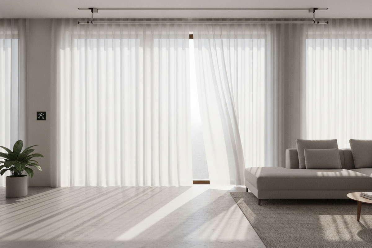 Blinds Extra Wide: Structural Engineering, Tube Mechanics, and Smart Motorization