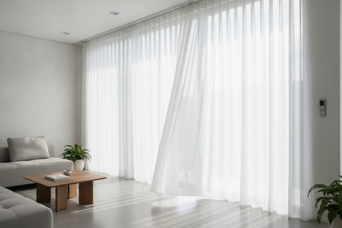 Curtains to Go vs. Custom Drapery: Selection, Layering, and Smart Track Automation