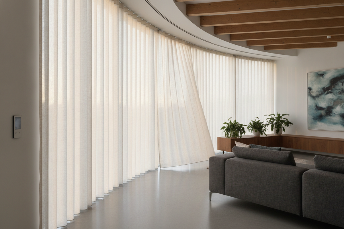 How to Cover a Curved Window: Architectural Approaches, Custom Shading, and Smart Automation