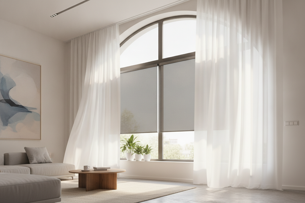 DIY Arch Window Blinds: Custom Fabrication, Blackout Techniques, and Smart Automation Upgrades