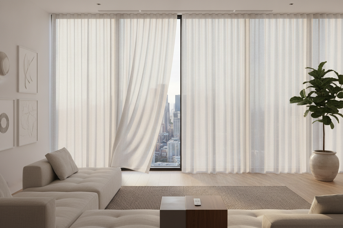 Blinds for Flush Windows: Frame Geometry, Add-On Systems, and Smart Motor Automation