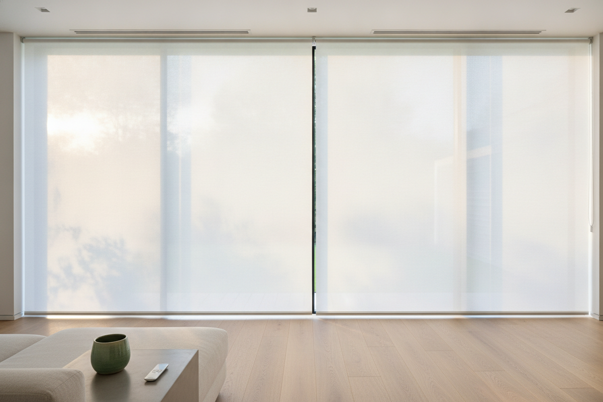 Lanai Shades Guide: Sun Screening, Privacy Fabrics, and Smart Motor Automation
