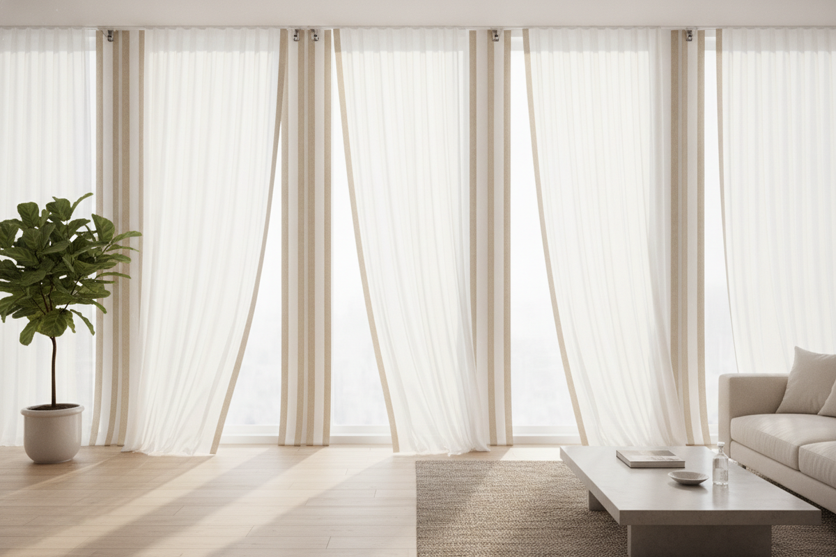 Blinds with Ribbons Guide: Cloth Tape Mechanics, Styling, and Smart Tilt Automation