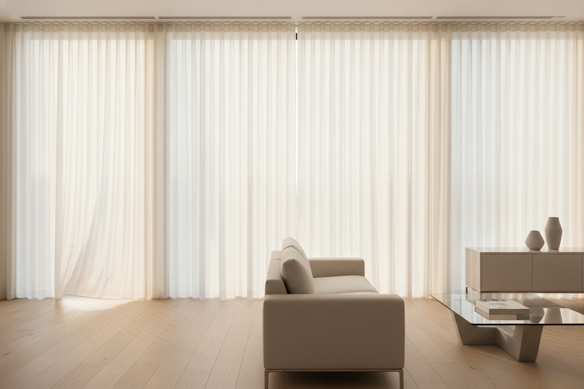 Side Drapes for Windows: Framing Styles, Fabric Dynamics, and Smart Motorized Integration