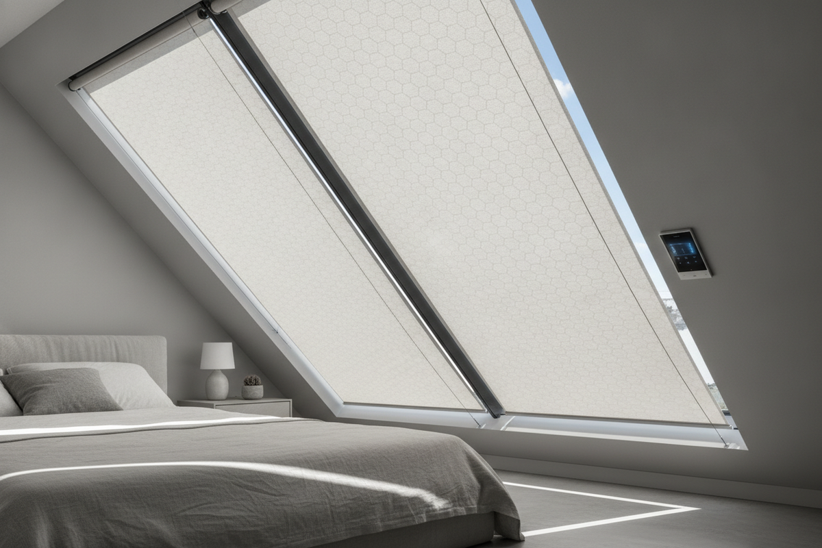 Honeycomb Skylight Blinds: Cellular Design, Overhead Tensioning, and Smart Automation Guide