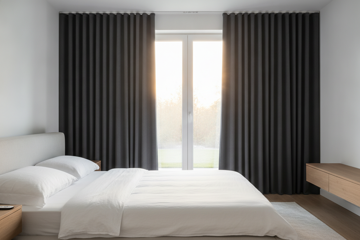 Velvet Blackout Curtains 96-Inch Guide: Fabric Weight, Smart Tracks, and Mounting Dynamics