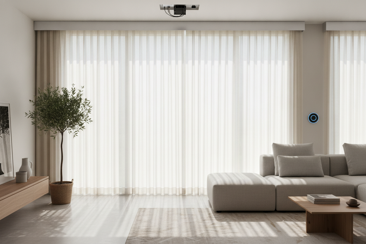 Vertical Blind Headrail Cover Guide: Valance Styles, Dust Protection, and Smart Motor Concealment