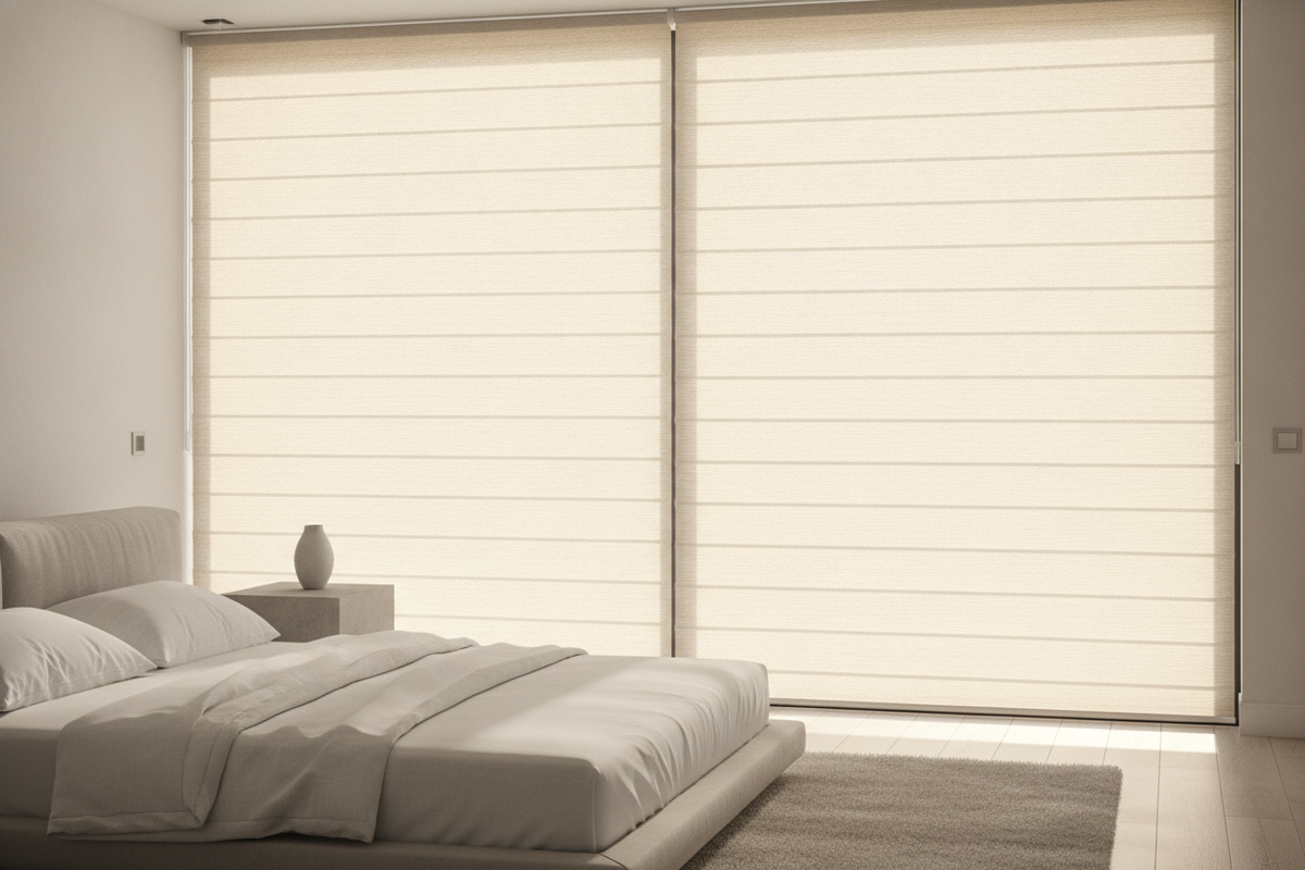 Vinyl Roll-Up Blinds Guide: Material Durability, Hardware Mechanics, and Smart Motor Automation