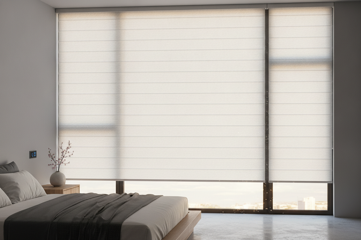 Window Roll Down Blinds Guide: Fabric Mechanics, Mounting Geometry, and Smart Automation