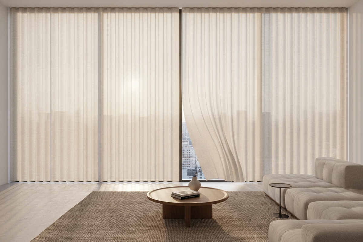 Solar Shades 1% Guide: Dense Weave Mechanics, Glare Control, and Smart Motorization