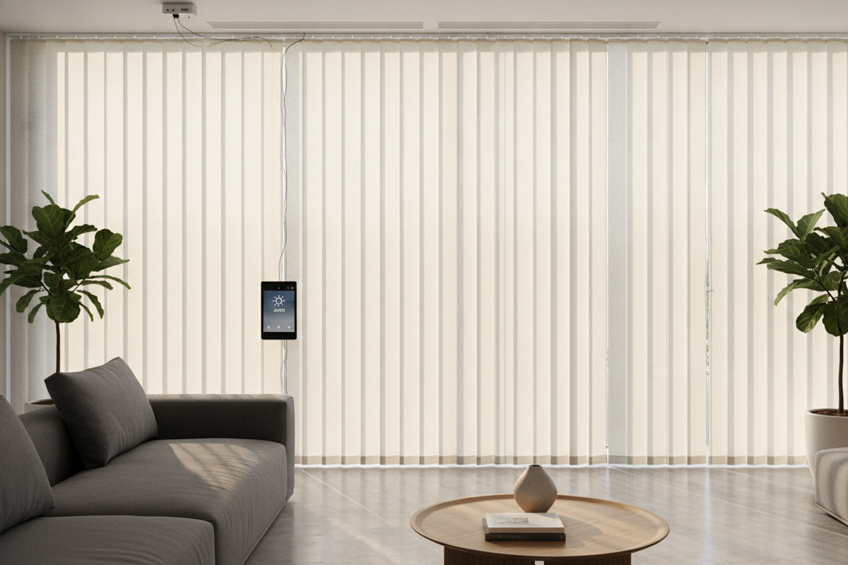60-Inch Vertical Blinds Guide: Sizing, Track Mechanics, and Smart Automation