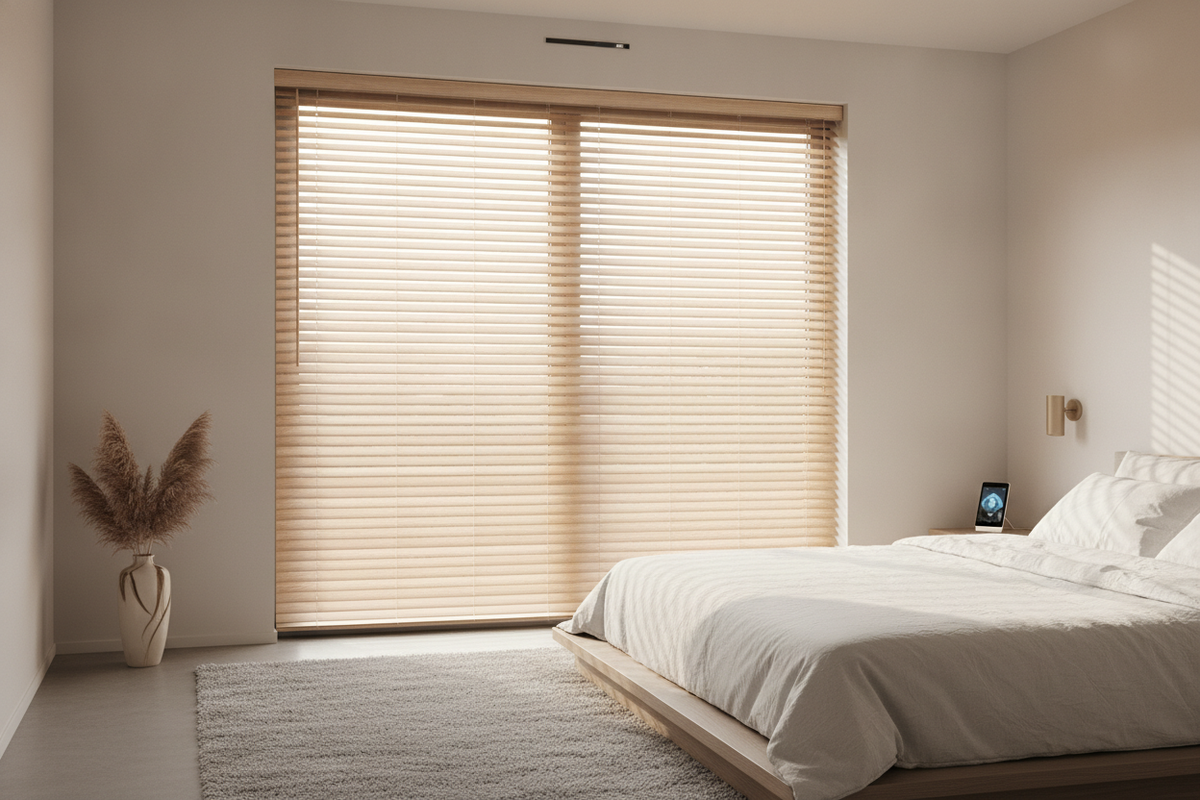 70 x 64 Faux Wood Blinds: Span Mechanics, Weight Management, and Smart Motorization