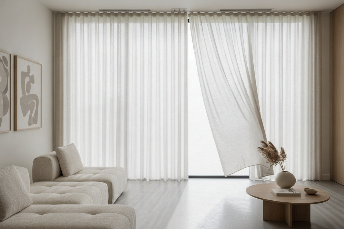 Guide to Long Window Blinds: Managing Drop Height, Weight Dynamics, and Smart Motorization