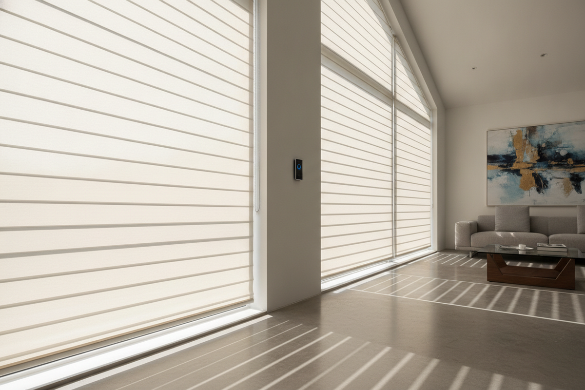 Angled Blinds Home Depot Guide: Trapezoid Solutions, Mechanics, and Smart Automation