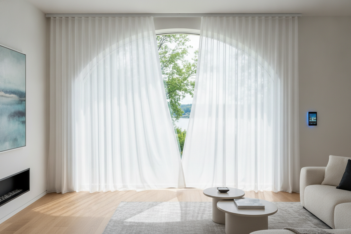 Arch Window Shade Home Depot Guide: Styles, Fitment, Blackout Options, and Smart Motorization
