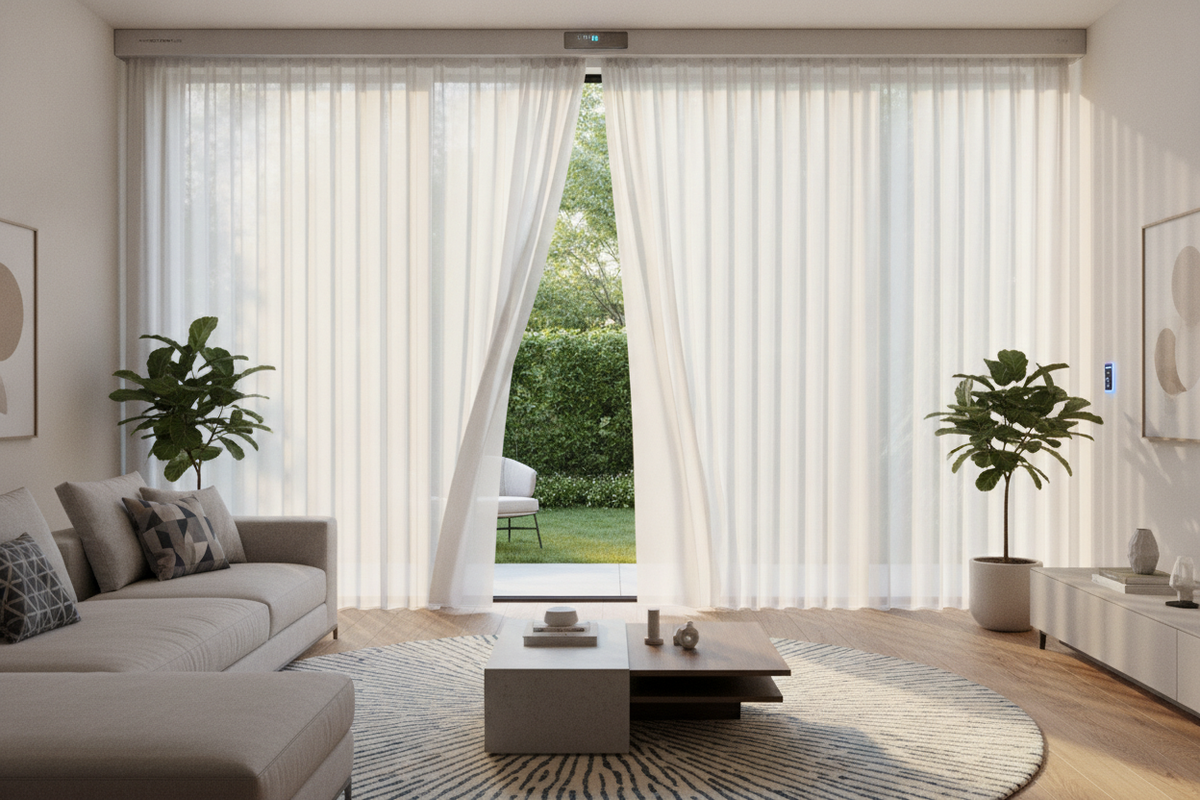 Patio Shade Guide: Exterior Fabric Dynamics, Mounting Mechanics, and Smart Motorization