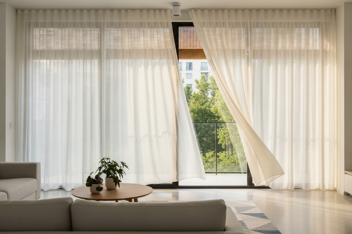 Bamboo Blinds with Liner: Liner Types, Stack Dynamics, and Smart Motorization